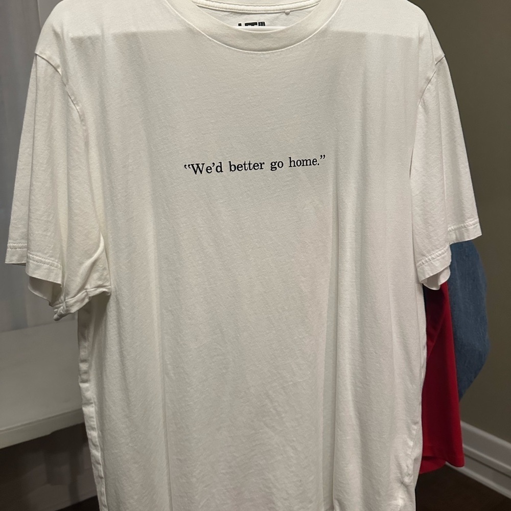 Uniqlo Disney White Graphic T-Shirt